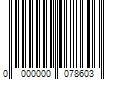 Barcode Image for UPC code 0000000078603