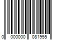 Barcode Image for UPC code 0000000081955