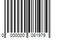 Barcode Image for UPC code 0000000081979