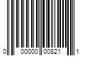 Barcode Image for UPC code 000000008211