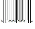 Barcode Image for UPC code 000000008334