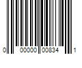 Barcode Image for UPC code 000000008341