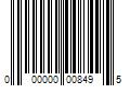 Barcode Image for UPC code 000000008495