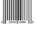 Barcode Image for UPC code 000000008686