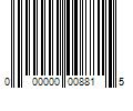 Barcode Image for UPC code 000000008815