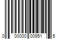 Barcode Image for UPC code 000000009515