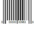 Barcode Image for UPC code 000000009638