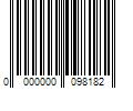 Barcode Image for UPC code 0000000098182