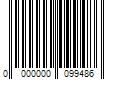 Barcode Image for UPC code 0000000099486