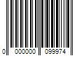 Barcode Image for UPC code 0000000099974