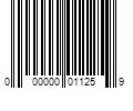 Barcode Image for UPC code 000000011259