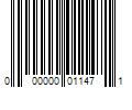 Barcode Image for UPC code 000000011471