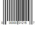 Barcode Image for UPC code 000000012157