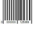 Barcode Image for UPC code 0000000125369