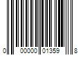 Barcode Image for UPC code 000000013598