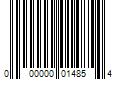 Barcode Image for UPC code 000000014854