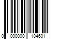 Barcode Image for UPC code 0000000184601