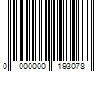 Barcode Image for UPC code 0000000193078