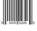 Barcode Image for UPC code 000000023269