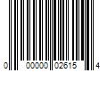 Barcode Image for UPC code 000000026154