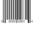 Barcode Image for UPC code 000000026314