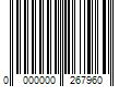 Barcode Image for UPC code 0000000267960