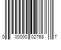 Barcode Image for UPC code 000000027687