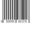 Barcode Image for UPC code 0000000281218