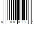 Barcode Image for UPC code 000000031011