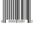 Barcode Image for UPC code 000000032612