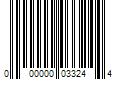 Barcode Image for UPC code 000000033244