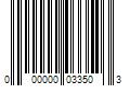 Barcode Image for UPC code 000000033503