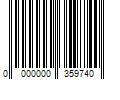 Barcode Image for UPC code 0000000359740