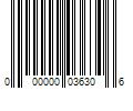 Barcode Image for UPC code 000000036306