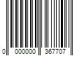 Barcode Image for UPC code 0000000367707