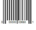 Barcode Image for UPC code 000000036801