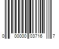 Barcode Image for UPC code 000000037167