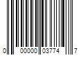 Barcode Image for UPC code 000000037747