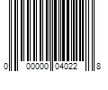 Barcode Image for UPC code 000000040228