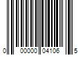 Barcode Image for UPC code 000000041065