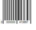 Barcode Image for UPC code 0000000413657