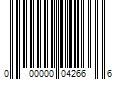 Barcode Image for UPC code 000000042666