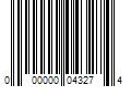 Barcode Image for UPC code 000000043274