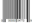 Barcode Image for UPC code 000000047739