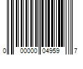 Barcode Image for UPC code 000000049597