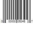 Barcode Image for UPC code 000000053457