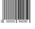 Barcode Image for UPC code 0000000542050