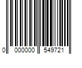 Barcode Image for UPC code 0000000549721