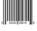 Barcode Image for UPC code 000000058155