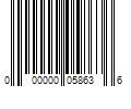 Barcode Image for UPC code 000000058636